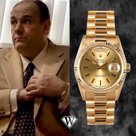 tony soprano rolex watch|gangster watches.